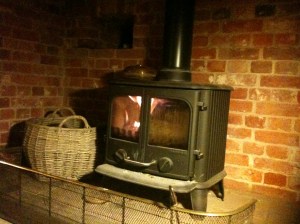 New Morso wood burning stove