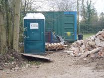 Loon and cabin for the builders 2009
