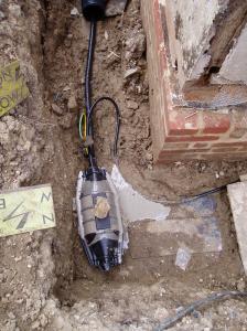 Connecting the power, early 2009