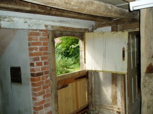 Pine farm door made by Paul