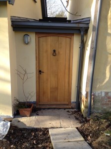 Oak front door