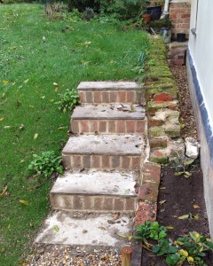 Steps, and more of the old footings